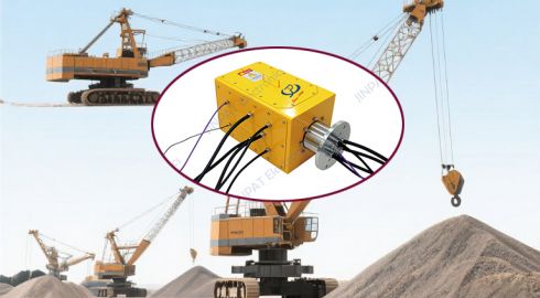 製紙工場のスタッカー向け大電流スリップリングソリューション