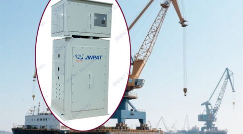 海洋クレーン向けの大電流スリップリングソリューション