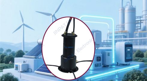 電気スリップリング一体型の空気・液体用回転継手 ― スマート＆省エネ設備向け