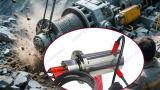 500m耐水・IP68認証のスルーボアスリップリング ― ウインチシステム向け・ステンレス外装
