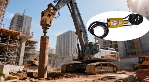 油圧プレス向け高電流スリップリング