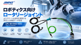 ロボットの高速Ethernet通信を支えるスリップリング